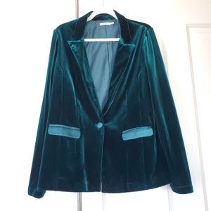 Francesca's Velvet Blazer